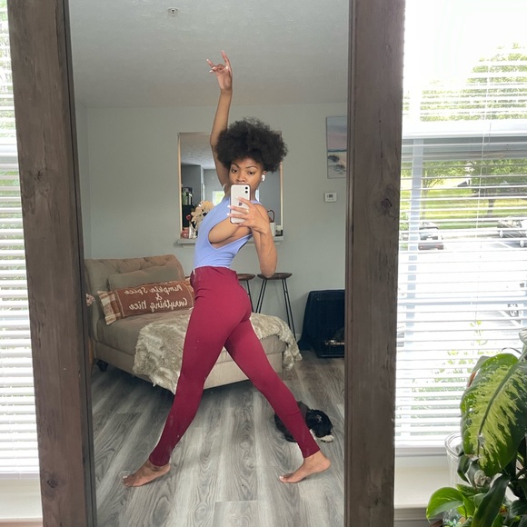 Burgundy Skinny Dress Pants For Any Occasion Double Zipped Extra Comfort - Picture 14 of 16